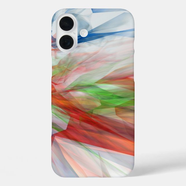 Abstract background with colourful crystals Case-Mate iPhone case (Back)