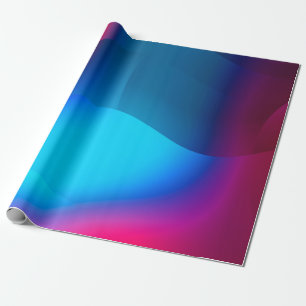 Abstract background with colourful gradient. Vibra Wrapping Paper
