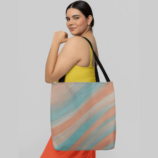 Abstract background with diagonal stripes tote bag