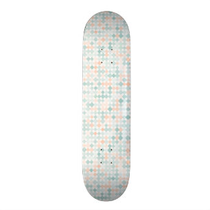 Abstract background with mixed small spots skateboard