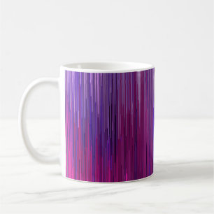 Abstract background with thin purple vertical line coffee mug