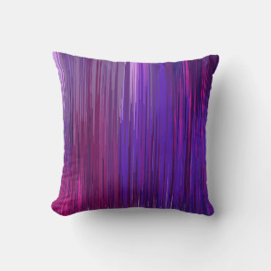 Abstract background with thin purple vertical line throw pillow