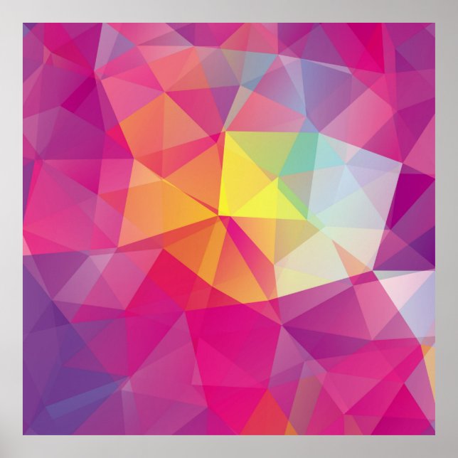 Abstract backgroundbackground,hipster,colour,funk, poster (Front)