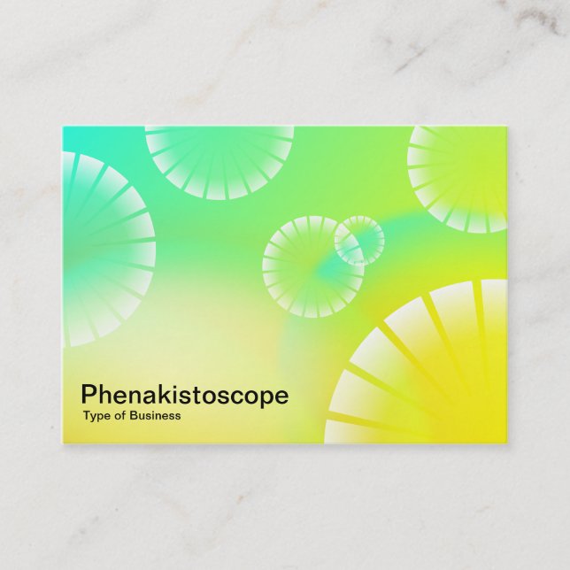 Abstract Backgrounds Business Card (Front)