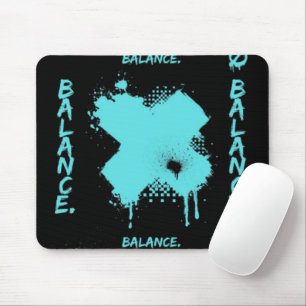 Abstract Balance Graphic Mouse Pad - Modern