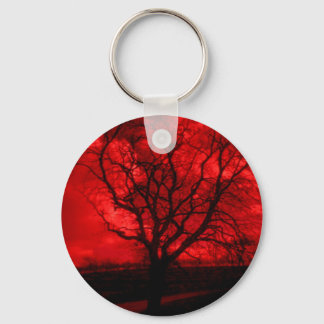 Abstract Bald Tree Keychain