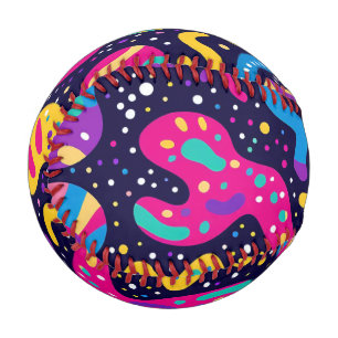 Abstract baseball