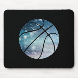Abstract Basketball Design - Motivational Sports - Mouse Pad