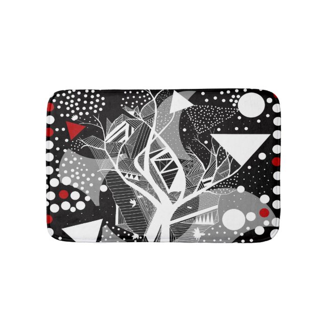 abstract bath mat (Front)