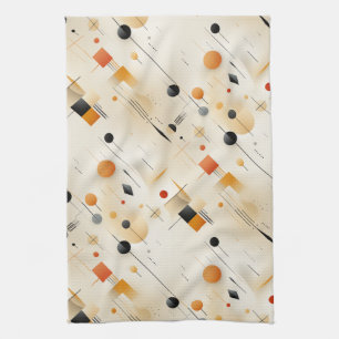 Abstract Bauhaus Kitchen Towel
