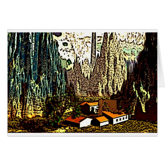 Abstract Bavarian Landscape (Front Horizontal)