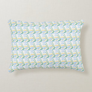 Abstract Beach Accent Pillow