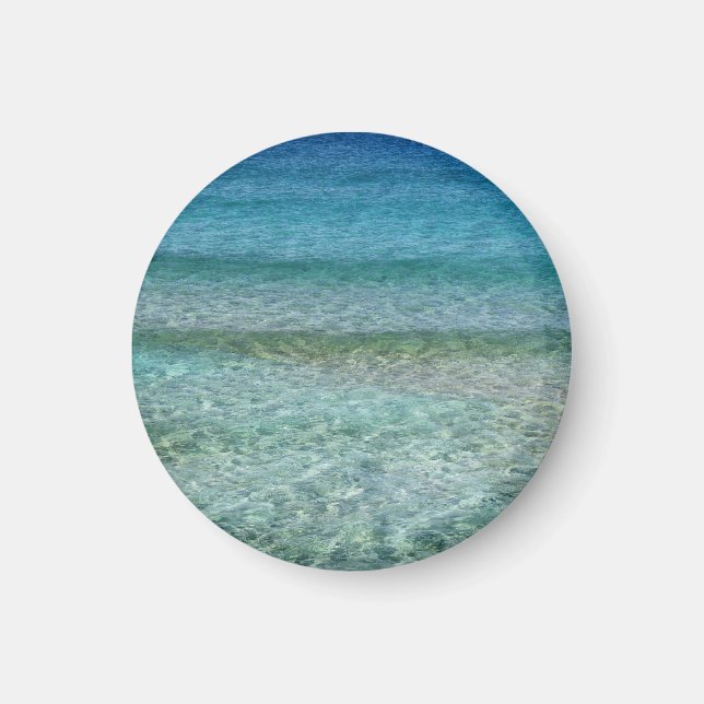 Abstract Beach Background 42 Magnet (Front)