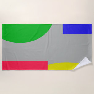 Abstract Beach Towel