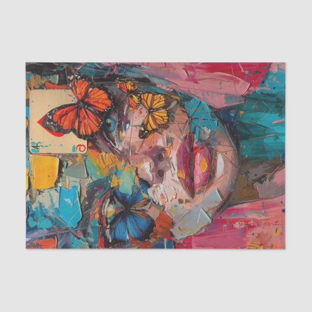 Abstract Beauties4 Tissue Paper (Front)