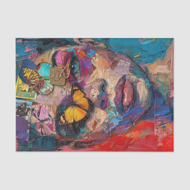 Abstract Beauty8 Tissue Paper (Front)