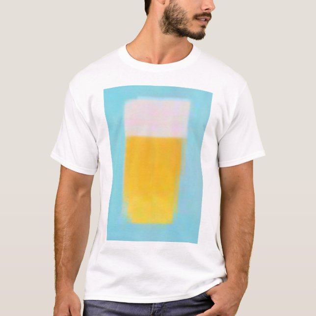 abstract beer tee (Front)
