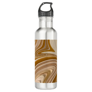 Abstract Beer Time 710 Ml Water Bottle