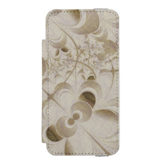 Abstract beige pattern incipio watson™ iPhone 5 wallet case