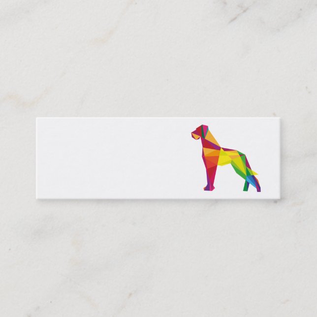 Abstract Big Dog Cards (Front)
