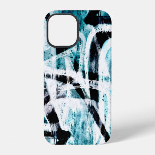 Abstract black and blue graffiti Case-Mate iPhone  12 Case
