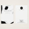 Abstract Black & White Necklace Display Card