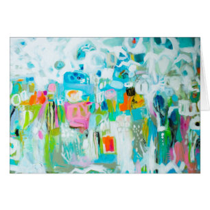 Abstract Blue