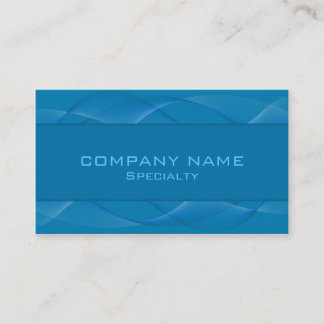 Abstract blue Business Cards
