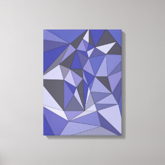 Abstract Blue Canvas Print