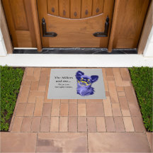 Abstract Blue Chihuahua