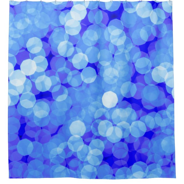 Abstract blue colours light bokeh. Classic blue ba (Front)