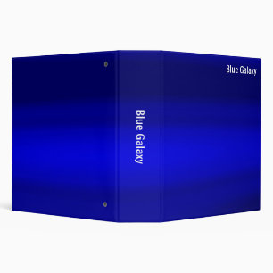 Abstract - Blue Galaxy (2.0in) Binder