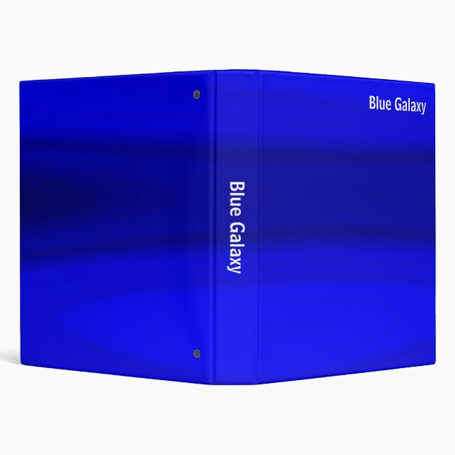 Abstract - Blue Galaxy Binder (Background)