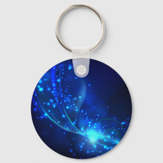Abstract-Blue-Light-Background-Vector-Graphic ABST Keychain