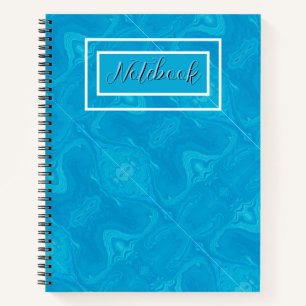 Abstract Blue Marble Personalized HP Lap Notebook