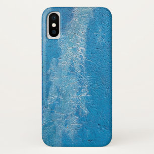 abstract blue paint texture Case-Mate iPhone case
