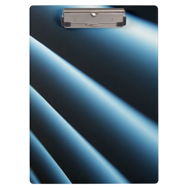 Abstract blue pattern clipboard (Front)