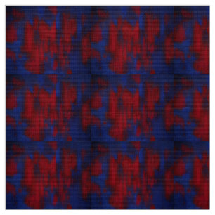 Abstract Blue/Red Fabric