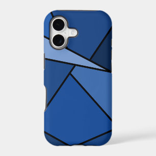 Abstract Blue Shapes iPhone 8/7 Plus Tough Case