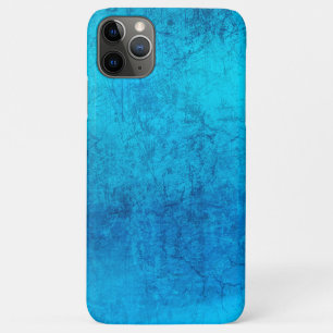 Abstract blue solid colour design iPhone 11 pro max case