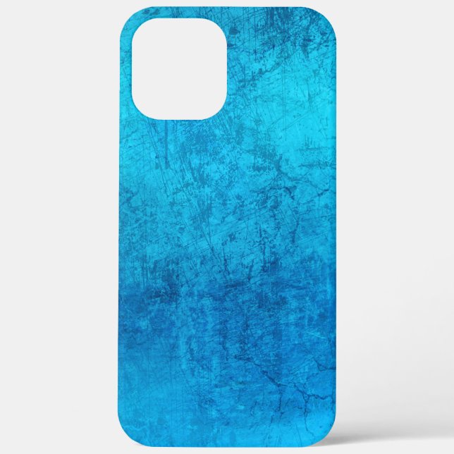 Abstract blue solid colour design Case-Mate iPhone case (Back)
