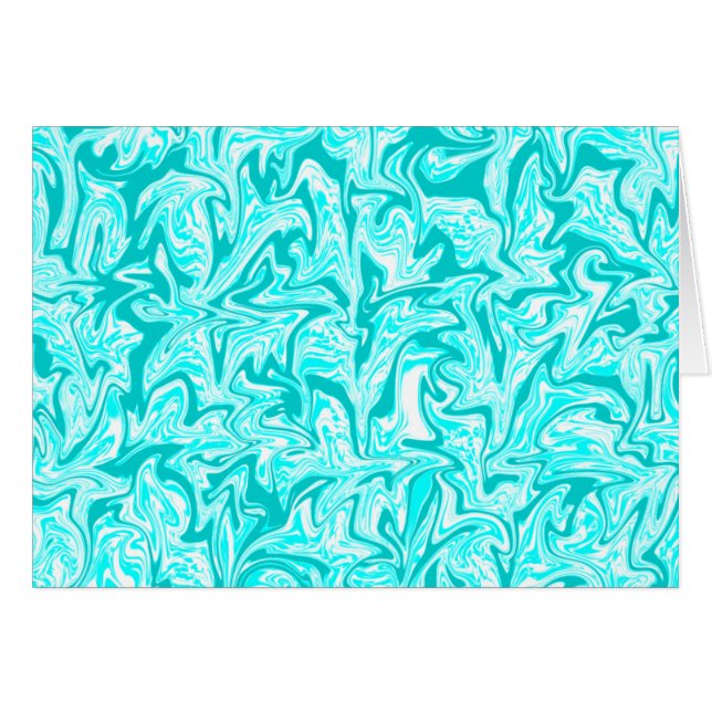 Abstract Blue Swirl (Front Horizontal)
