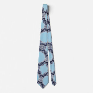 Abstract Blue Tie