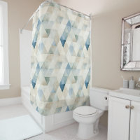 Abstract Blue Tranquil Beach Pattern