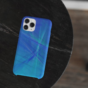 Abstract Blue Turquoise Gradient iPhone 11 Pro Case
