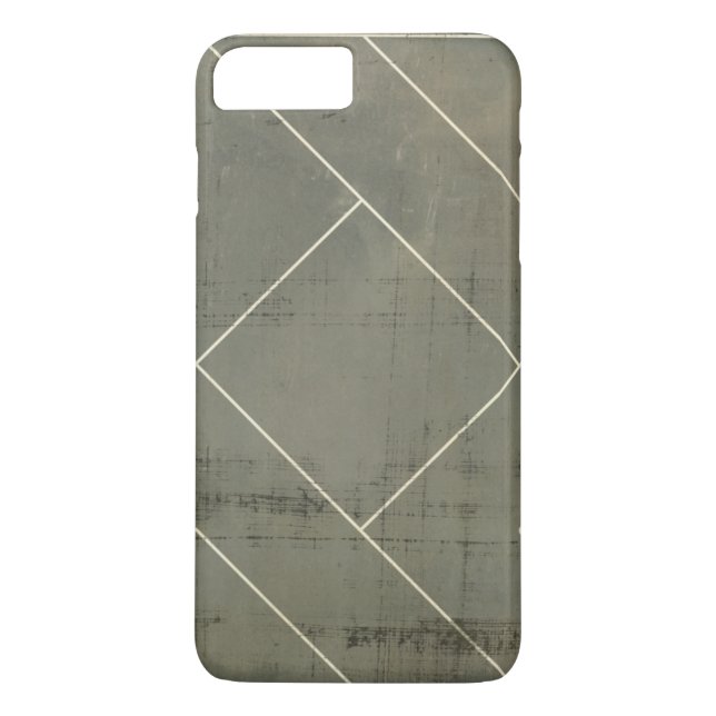 Abstract Blueprint with Geometric Shapes Case-Mate iPhone Case (Back)
