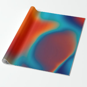 Abstract blur background with colorful blue-light wrapping paper