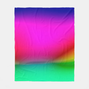 abstract blur lights background, colorful pattern  fleece blanket