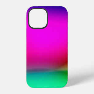 abstract blur lights background, colourful pattern iPhone 12 case