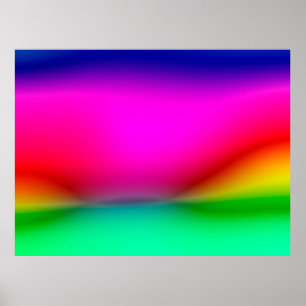 abstract blur lights background, colourful pattern poster